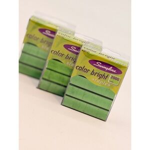 Swingline Color Bright Green Staples 1 Pack 2000 Standard Size 35121